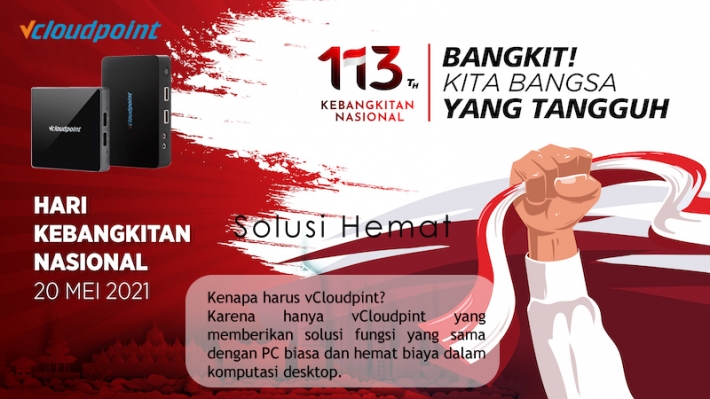 Selamat Hari Kebangkitan Nasional, 20 Mei 2021!⁣