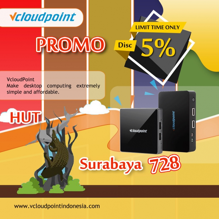 Promo Ulang Tahun Kota Surabaya ke 728 Discount 5 %