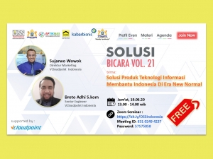 SOLUSI PRODUK TEKNOLOGI INFORMASI MEMBANTU INDONESIA DI ERA NEW NORMAL